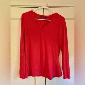 Women’s Hot Pink Long Sleeve Tee